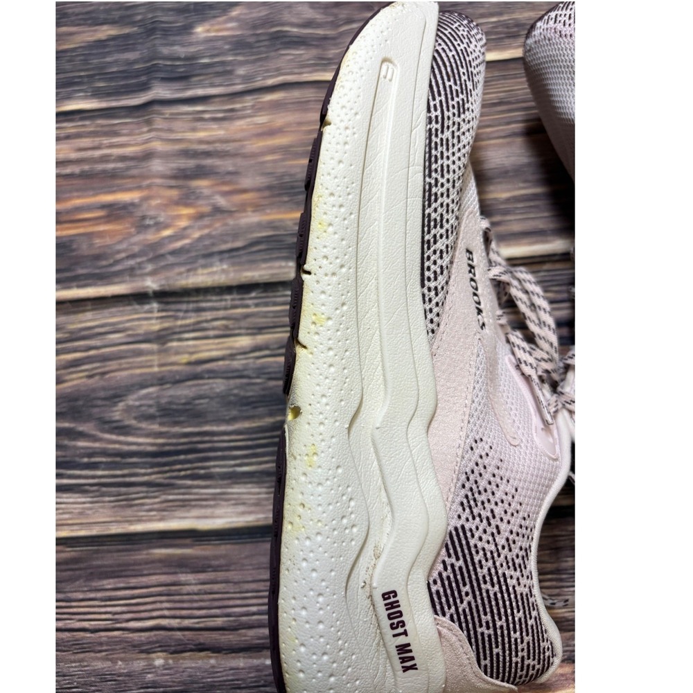 Brooks Ghost Max 2 Running Shoes Womens Size 10 Orchid Ice Plum Coconut Sneakers - Picture 7 of 17